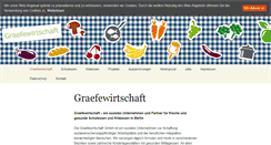 Desktop Screenshot of graefewirtschaft.org